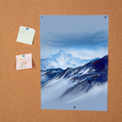 Постер Серо-голубые горы - фото 2
