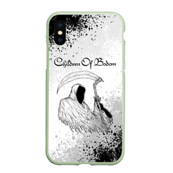 Чехол для iPhone XS Max матовый Children of Bodom