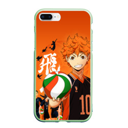 Чехол для iPhone 7Plus/8 Plus матовый Волебольная команда из аниме Haikyuu!!