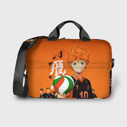 Сумка для ноутбука 3D Волебольная команда из аниме Haikyuu!!