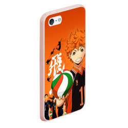 Чехол для iPhone 5/5S матовый Волебольная команда из аниме Haikyuu!! - фото 2