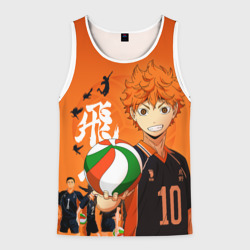 Мужская майка 3D Волебольная команда из аниме Haikyuu!!