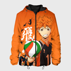 Мужская куртка 3D Волебольная команда из аниме Haikyuu!!