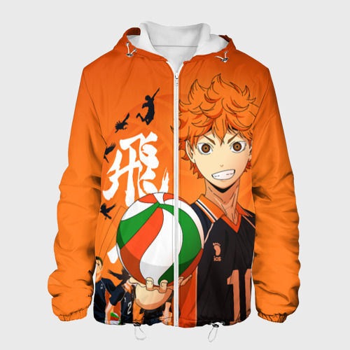 Мужская куртка 3D Волебольная команда из аниме Haikyuu!!, цвет 3D печать