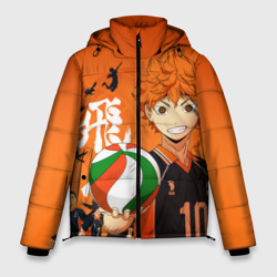 Мужская зимняя куртка 3D Волебольная команда из аниме Haikyuu!!