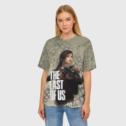 Женская футболка oversize 3D The Last of us - фото 2