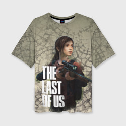 Женская футболка oversize 3D The Last of us