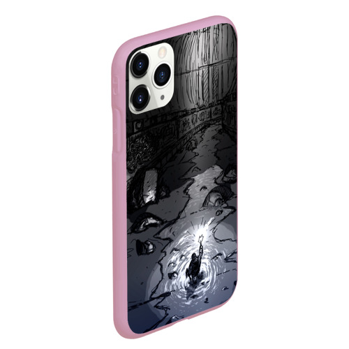 Чехол для iPhone 11 Pro Max матовый Lovecraft Лавкрафт, цвет розовый - фото 3