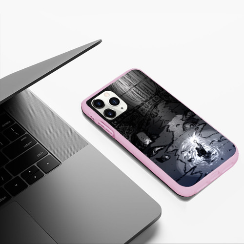 Чехол для iPhone 11 Pro Max матовый Lovecraft Лавкрафт, цвет розовый - фото 5