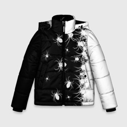Зимняя куртка для мальчиков 3D Пауки