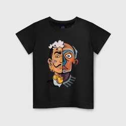 Детская футболка хлопок Dal? vs Picasso