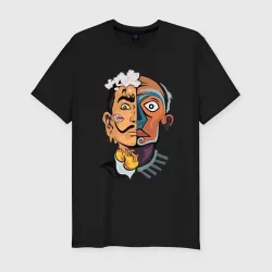Мужская футболка хлопок Slim Dal? vs Picasso