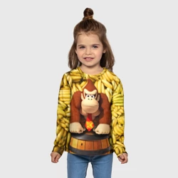 Детский лонгслив 3D Donkey kong country - фото 2