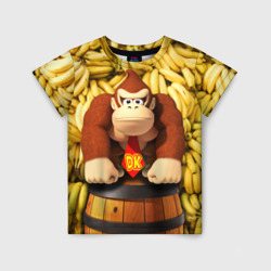Детская футболка 3D Donkey kong country
