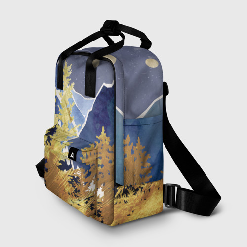 Женский рюкзак 3D Золотой лес - фото 2