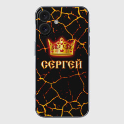 Чехол для iPhone 16 силиконовый с защитой камеры Сергей