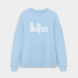 Мужской свитшот oversize без начеса хлопок The Beatles