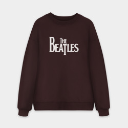 Мужской свитшот oversize без начеса хлопок The Beatles