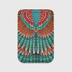 Картхолдер Magsafe магнитный Оперение зимородка