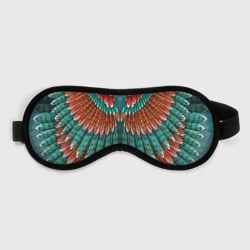 Маска для сна 3D Оперение зимородка