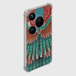 Чехол для Huawei Pura 70 Оперение зимородка - фото 2