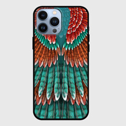 Чехол для iPhone 13 Pro Max Оперение зимородка
