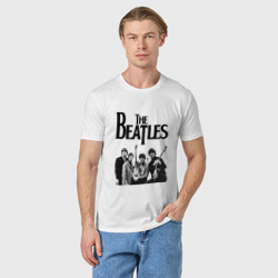 Мужская футболка хлопок The Beatles - фото 2