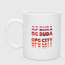 Кружка керамическая OG Buda OPG City Strobe Effect