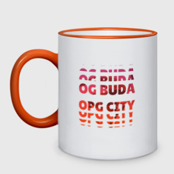 Кружка двухцветная OG Buda OPG City Strobe Effect