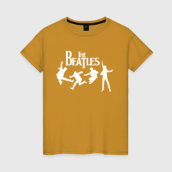 Женская футболка хлопок The Beatles