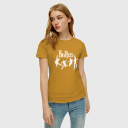 Женская футболка хлопок The Beatles - фото 2
