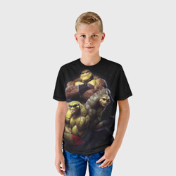 Детская футболка 3D Battletoads - фото 2