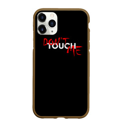 Чехол для iPhone 11 Pro Max матовый Dont touch