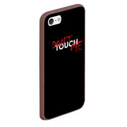 Чехол для iPhone 5/5S матовый Dont touch - фото 2