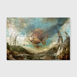 Головоломка Пазл магнитный 126 элементов Рыба-дирижабль