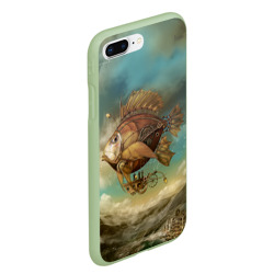Чехол для iPhone 7Plus/8 Plus матовый Рыба-дирижабль - фото 2