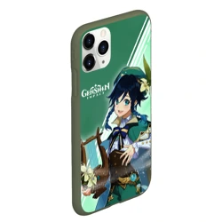 Чехол для iPhone 11 Pro Max матовый Genshin Impact  - фото 2