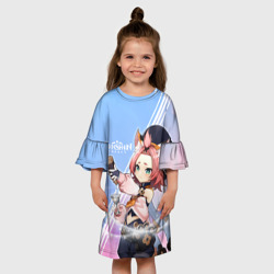 Детское платье 3D Genshin Impact - фото 2
