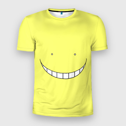 Мужская футболка 3D Slim Коро сенсей школа убийц, цвет 3D печать