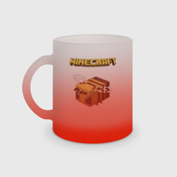 Кружка матовая стеклянная Minecraft