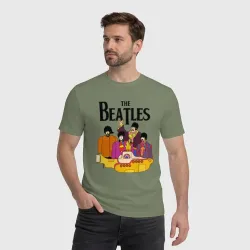 Мужская футболка хлопок The Beatles - фото 2