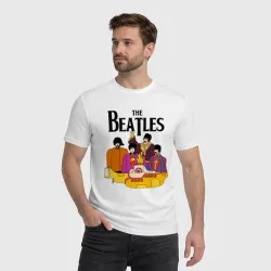 Мужская футболка хлопок The Beatles - фото 2