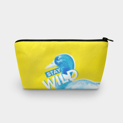 Косметичка 3D Оставайся диким - селезень