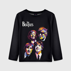 Детский лонгслив 3D The Beatles