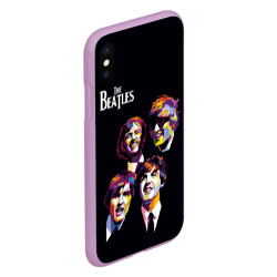 Чехол для iPhone XS Max матовый The Beatles - фото 2