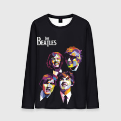 Мужской лонгслив 3D The Beatles