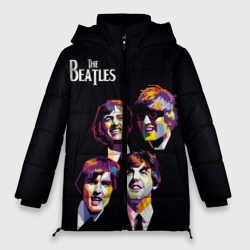 Женская зимняя куртка Oversize The Beatles