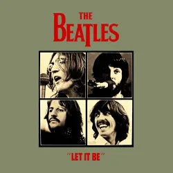 Мужской свитшот хлопок The Beatles LET IT BE - фото 3