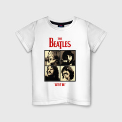 Детская футболка хлопок The Beatles LET IT BE