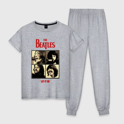 Женская пижама хлопок The Beatles LET IT BE